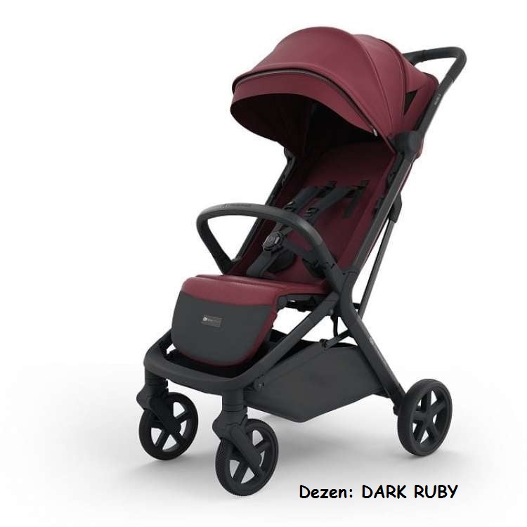 Kišobran kolica Kinderkraft NUBI 3 DARK RUBY