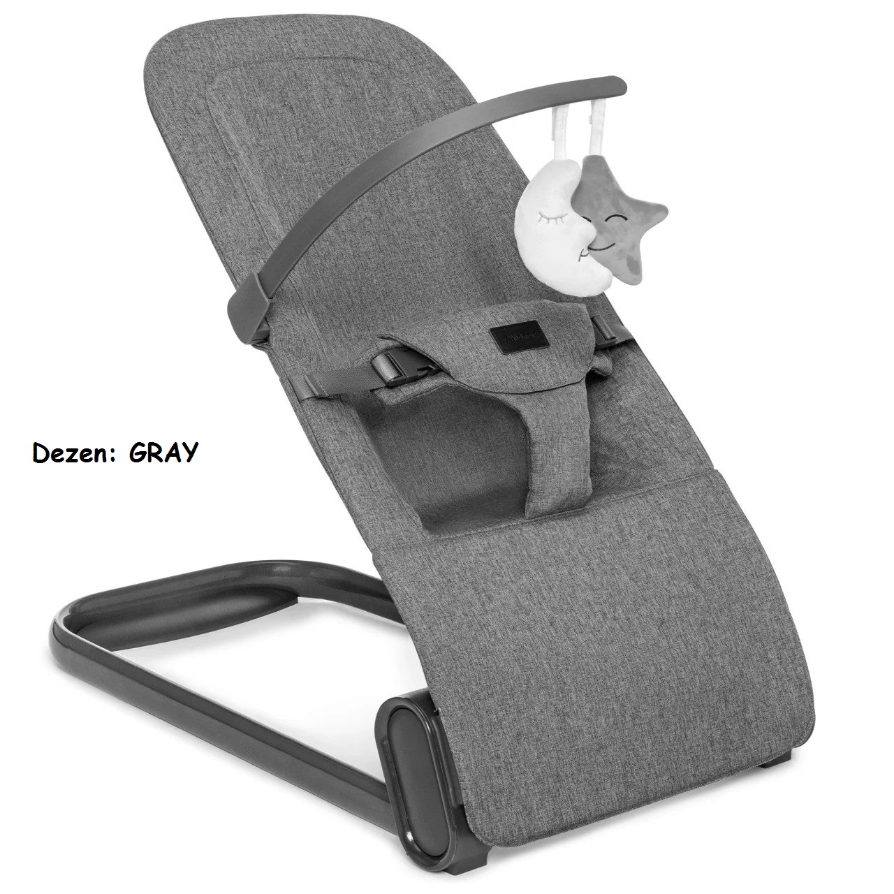 Njihalica za bebe Kidnort VINBAR GRAY