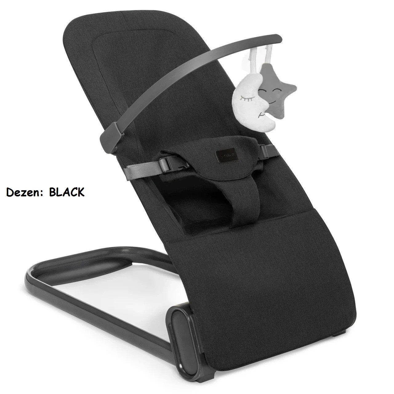 Njihalica za bebe Kidnort VINBAR BLACK