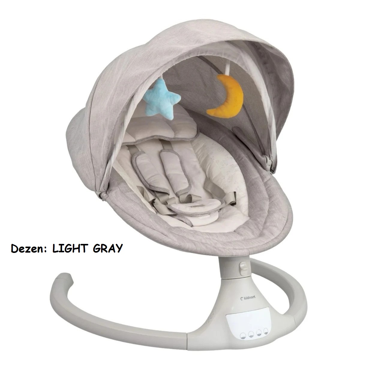Ljuljaška za bebe Kidnort SVAIE LIGHT GRAY