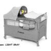 Prenosivi krevetac za bebe Kidnort STUGAN LIGHT GRAY Prenosivi krevetac za bebe Kidnort STUGAN LIGHT GRAY