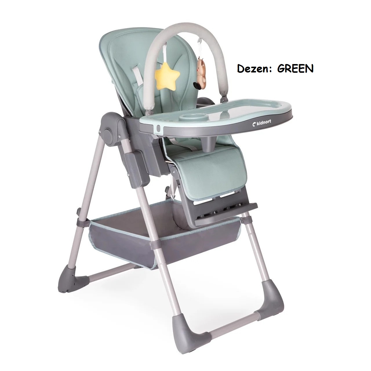 Hranilica za bebe Kidnort JORDGUBBE GREEN