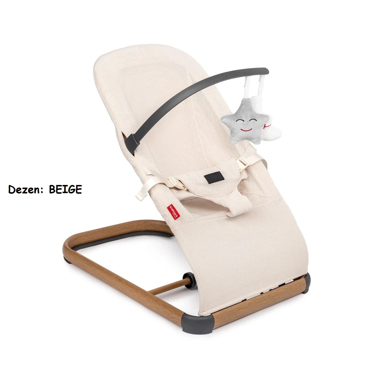 Njihalica za bebe Kidnort MOLN BEIGE