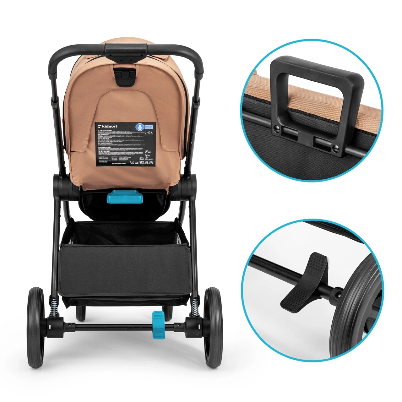 Kolica za bebe Kidnort ALSKAR set 2u1 Kolica za bebe Kidnort ALSKAR set 2u1
