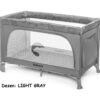 Prenosivi krevetac za bebe Kidnort GROTTA LIGHT GRAY Prenosivi krevetac za bebe Kidnort GROTTA LIGHT GRAY