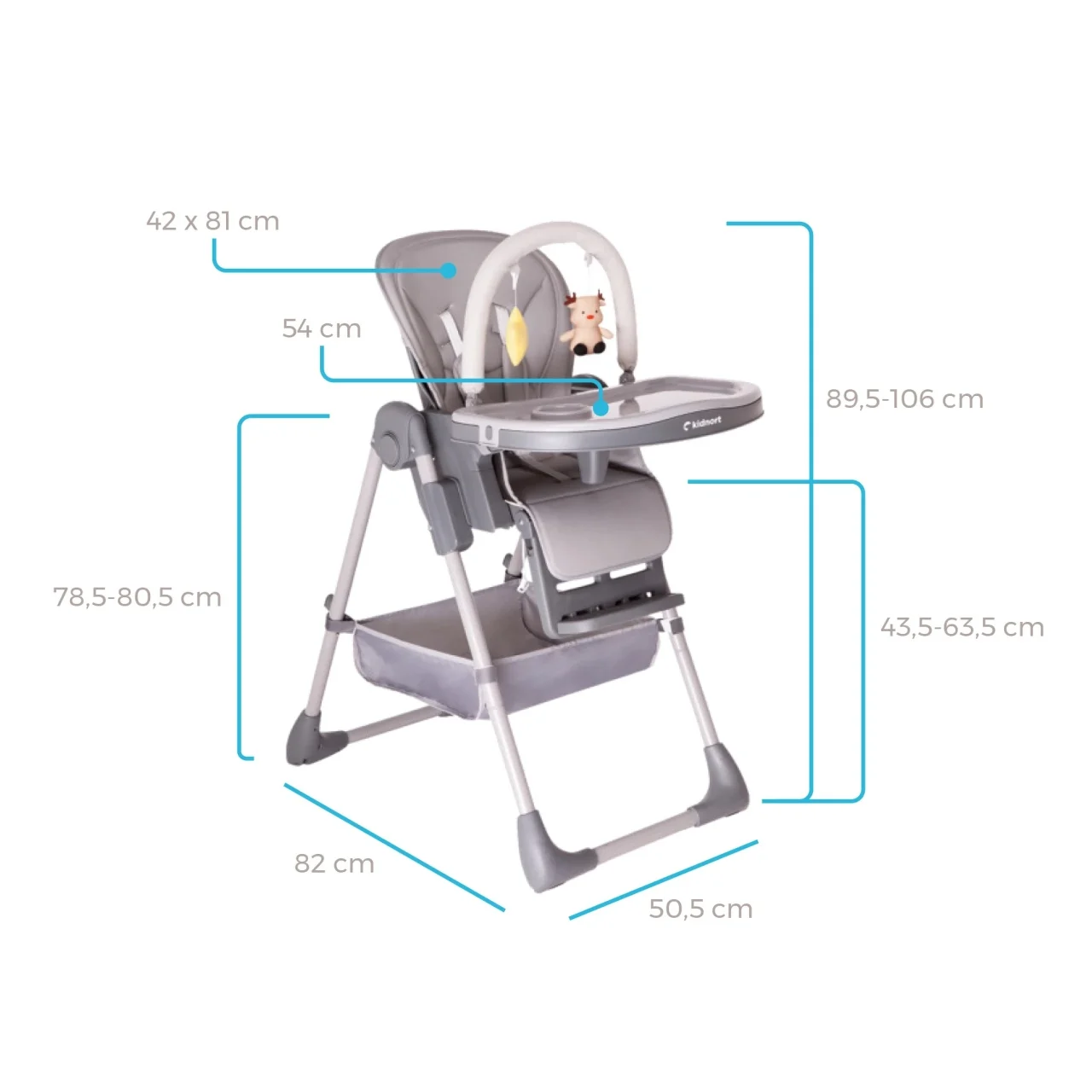 Hranilica za bebe Kidnort JORDGUBBE Hranilica za bebe Kidnort JORDGUBBE