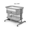 Kolevka za bebe Kidnort SNACKSKAL II GRAY Kolevka za bebe Kidnort SNACKSKAL II GRAY