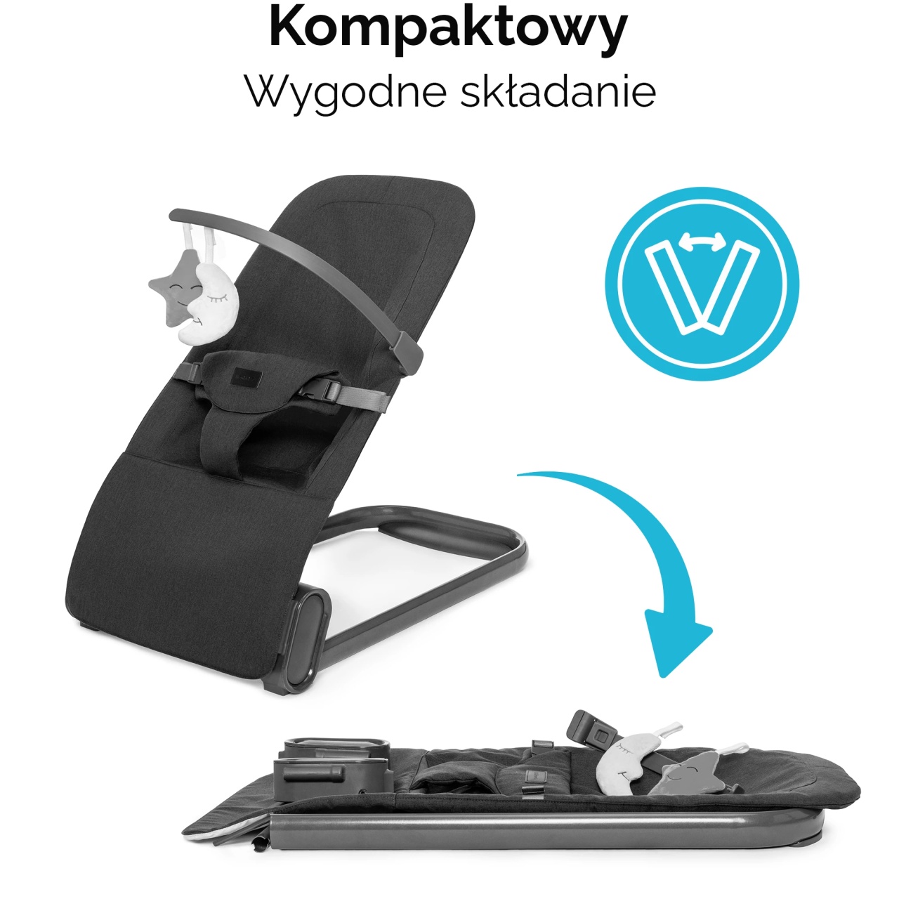 Njihalica za bebe Kidnort VINBAR