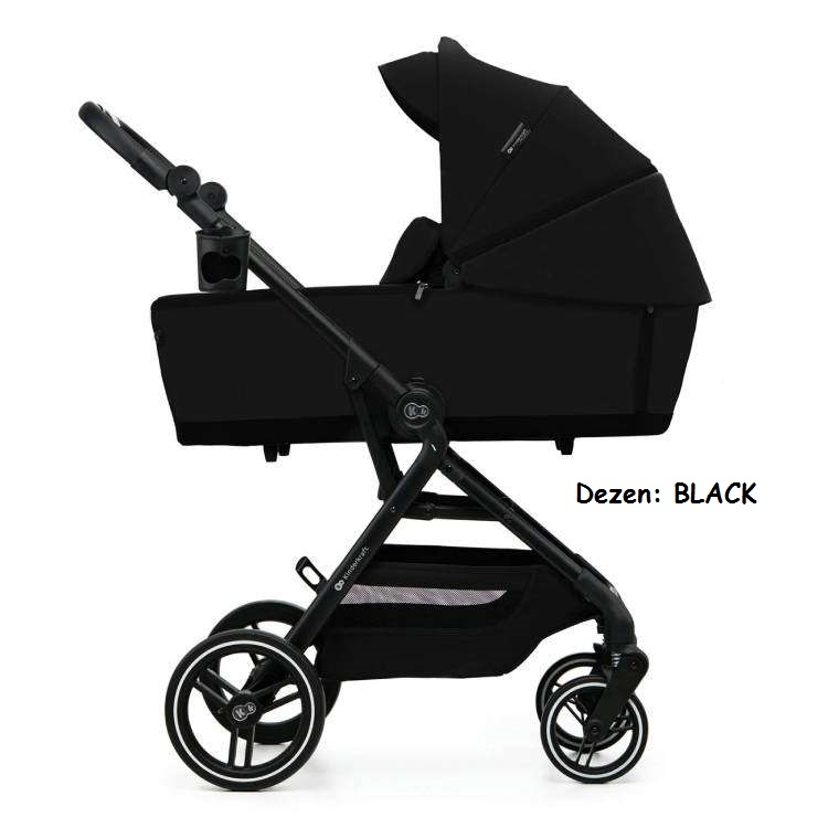 Kolica za bebe Kinderkraft Yoxi, set 2u1 BLACK