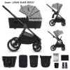 Kolica za bebe Kinderkraft NEA 2 set 2u1 LUNAR BLACK BIZUU Kolica za bebe Kinderkraft NEA 2 set 2u1 LUNAR BLACK BIZUU