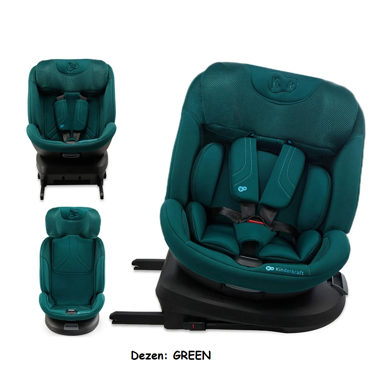 Auto sedište Kinderkraft Xpedition3 I size 40-150 cm GREEN