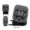 Auto sedište Kinderkraft Xpedition3 I size 40-150 cm GRAY Auto sedište Kinderkraft Xpedition3 I size 40-150 cm GRAY