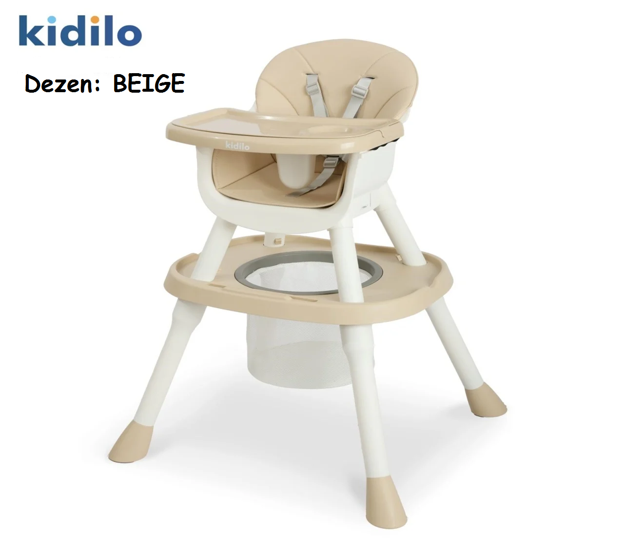 Hranilica za bebe Kidilo MY SPACE 2u1 BEIGE