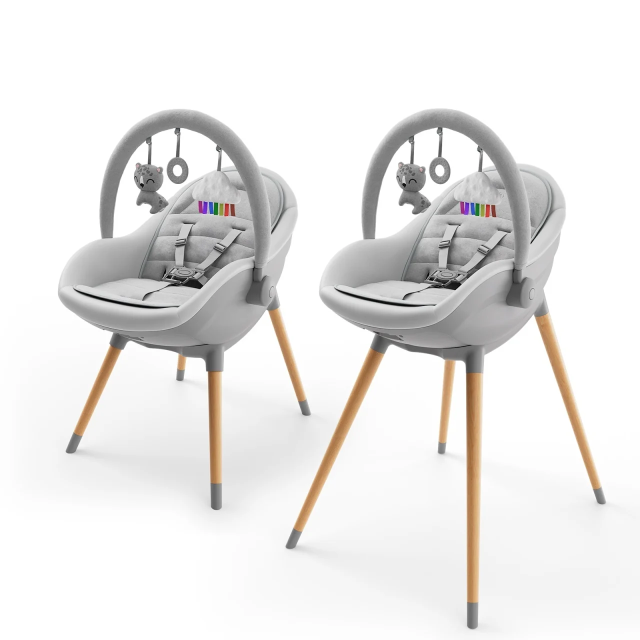 Hranilica za bebe Kinderkraft FINI UP 3u1 GRAY Hranilica za bebe Kinderkraft FINI UP 3u1 GRAY