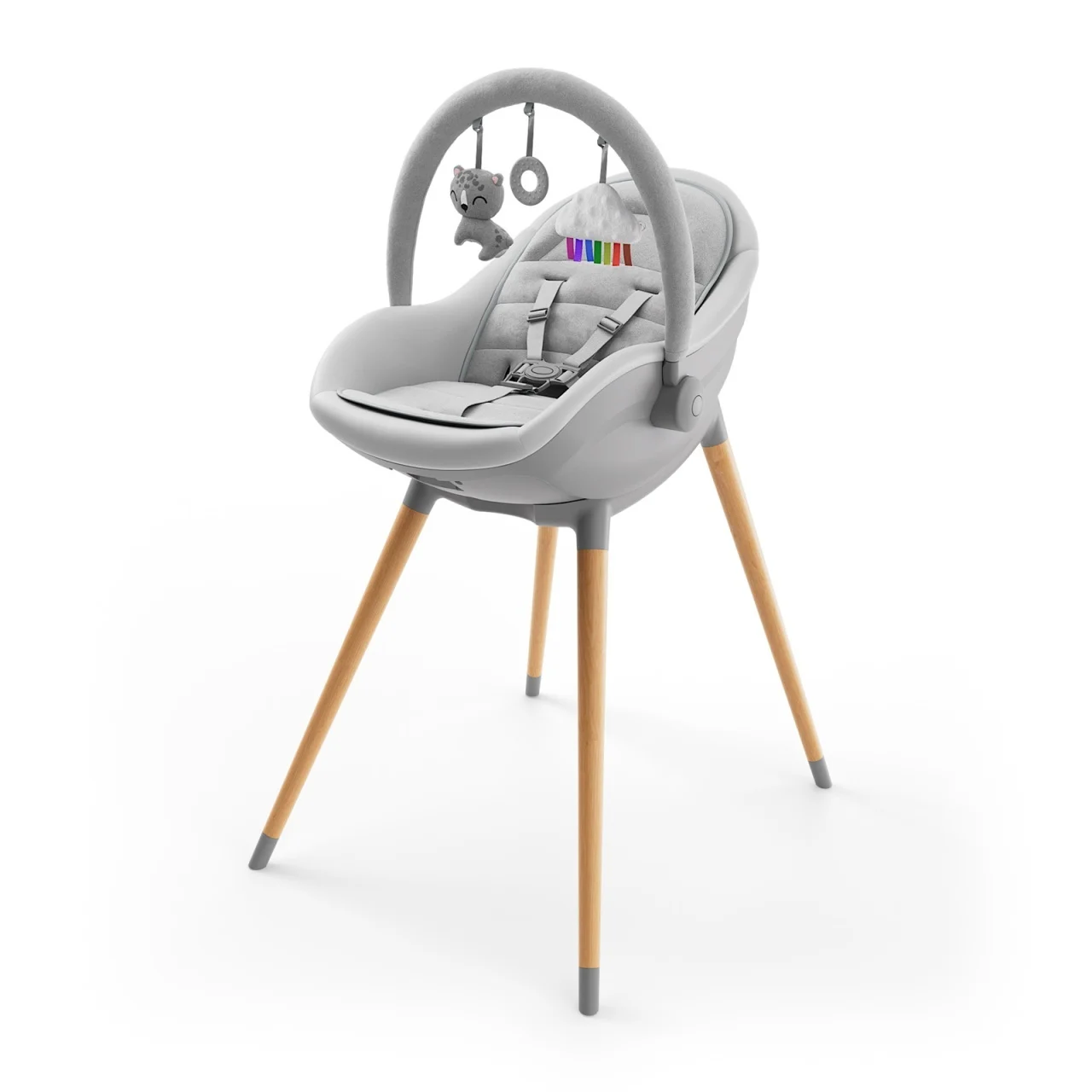 Hranilica za bebe Kinderkraft FINI UP 3u1 GRAY Hranilica za bebe Kinderkraft FINI UP 3u1 GRAY