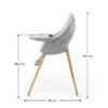 Hranilica za bebe Kinderkraft FINI UP 3u1 GRAY Hranilica za bebe Kinderkraft FINI UP 3u1 GRAY