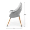 Hranilica za bebe Kinderkraft FINI UP 3u1 GRAY Hranilica za bebe Kinderkraft FINI UP 3u1 GRAY