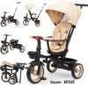Tricikli za bebe Kidilo KAMARO BEIGE Tricikli za bebe Kidilo KAMARO BEIGE