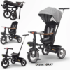 Tricikli za bebe Kidilo KAMARO GRAY Tricikli za bebe Kidilo KAMARO GRAY
