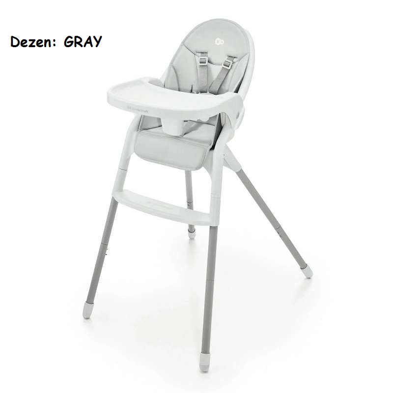 Hranilica za bebe Kinderkraft DINNLY 2u1 GRAY