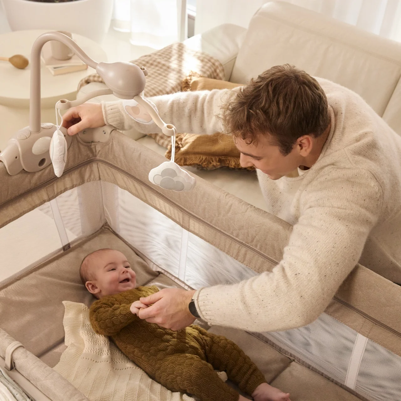 Prenosivi krevetac za bebe Kinderkraft LEODY UP ACC 2u1