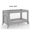 Prenosivi krevetac za bebe Kinderkraft LEODY UP 2u1 GRAY Prenosivi krevetac za bebe Kinderkraft LEODY UP 2u1 GRAY