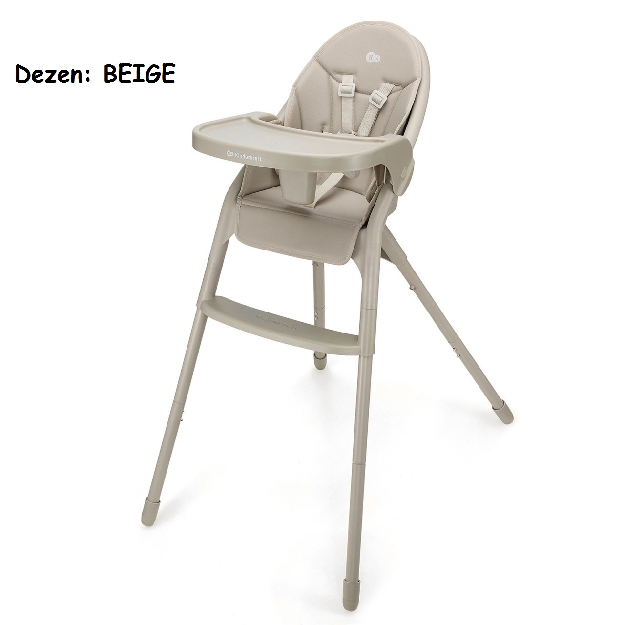 Hranilica za bebe Kinderkraft DINNLY 2u1 BEIGE