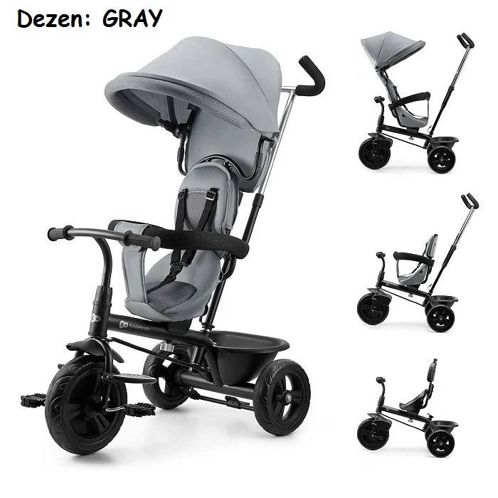 Tricikli / guralica za decu, Kinderkraft FREEWAY 2 GRAY